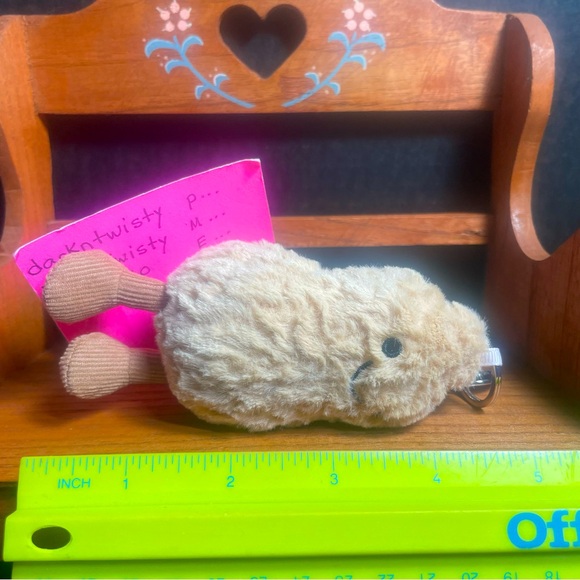 BNWT JELLYCAT I AM AMUSEABLE PEANUT BAG CHARM SO CUTE! - Picture 8 of 16